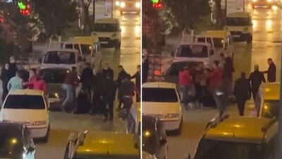Koronavirüse rağmen… Bursa’da tekmeli ve yumruklu kavga