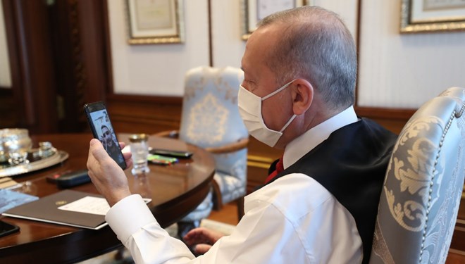 Cumhurbaşkanı Erdoğan kahraman Türklerle görüştü