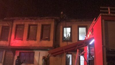 Bursa’da yangın paniği