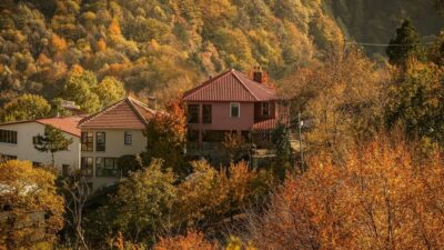 Bursa’da ‘Çalıkuşu’nun köyünde’ sonbahar güzelliği…