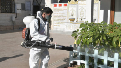 Osmangazi’de her noktada dezenfeksiyon