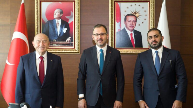Gençlik ve Spor Bakanı Dr. Mehmet Kasapoğlu, TFF ile beIN