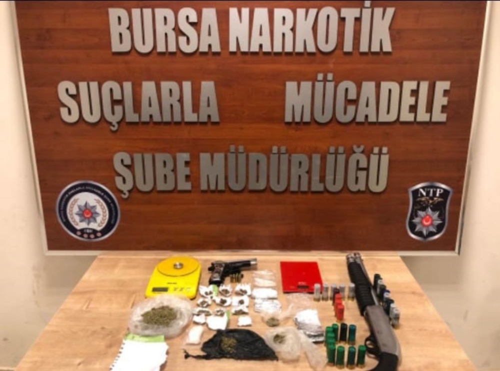 Bursa’da 500 polisle dev narkotik operasyonu
