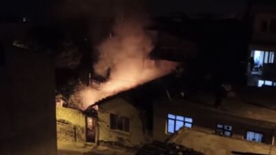 Bursa’da korkutan yangın