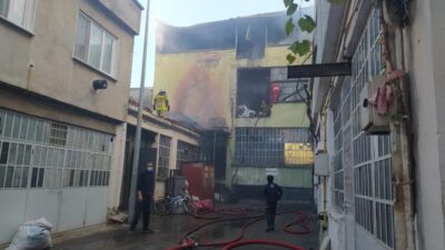 Bursa’da korkutan yangın! Küle döndü…