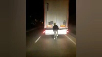 Bursa’dan pes dedirten görüntüler! Canını hiçe saydı