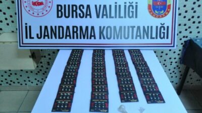 Bursa’da uyuşturucu tablet operasyonu