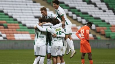 Bursasporlu futbolcular galibiyeti yorumladı