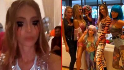 Cadılar Bayramı’nı kutlamak için partiye katılan Şeyma Subaşı, eleştirilere cevap verdi