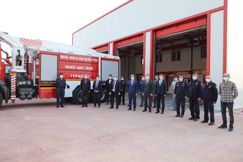 İnegöl artık yangına karşı daha güvenli