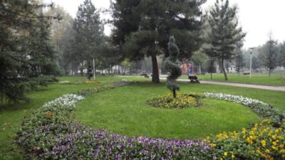 İnegöl kışı rengarenk karşılıyor