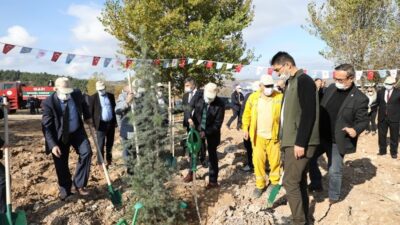 İnegöl’de 2 bin fidan toprakla buluştu