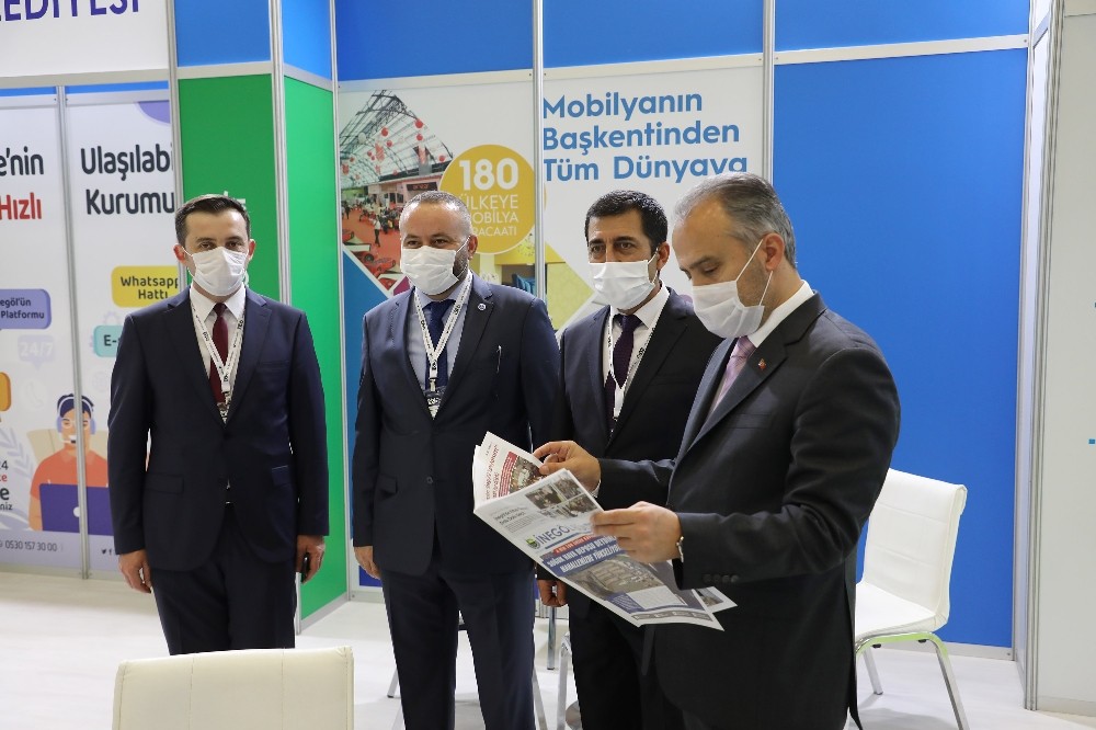 İnegöl’ün markaları dünyaya tanıtılıyor