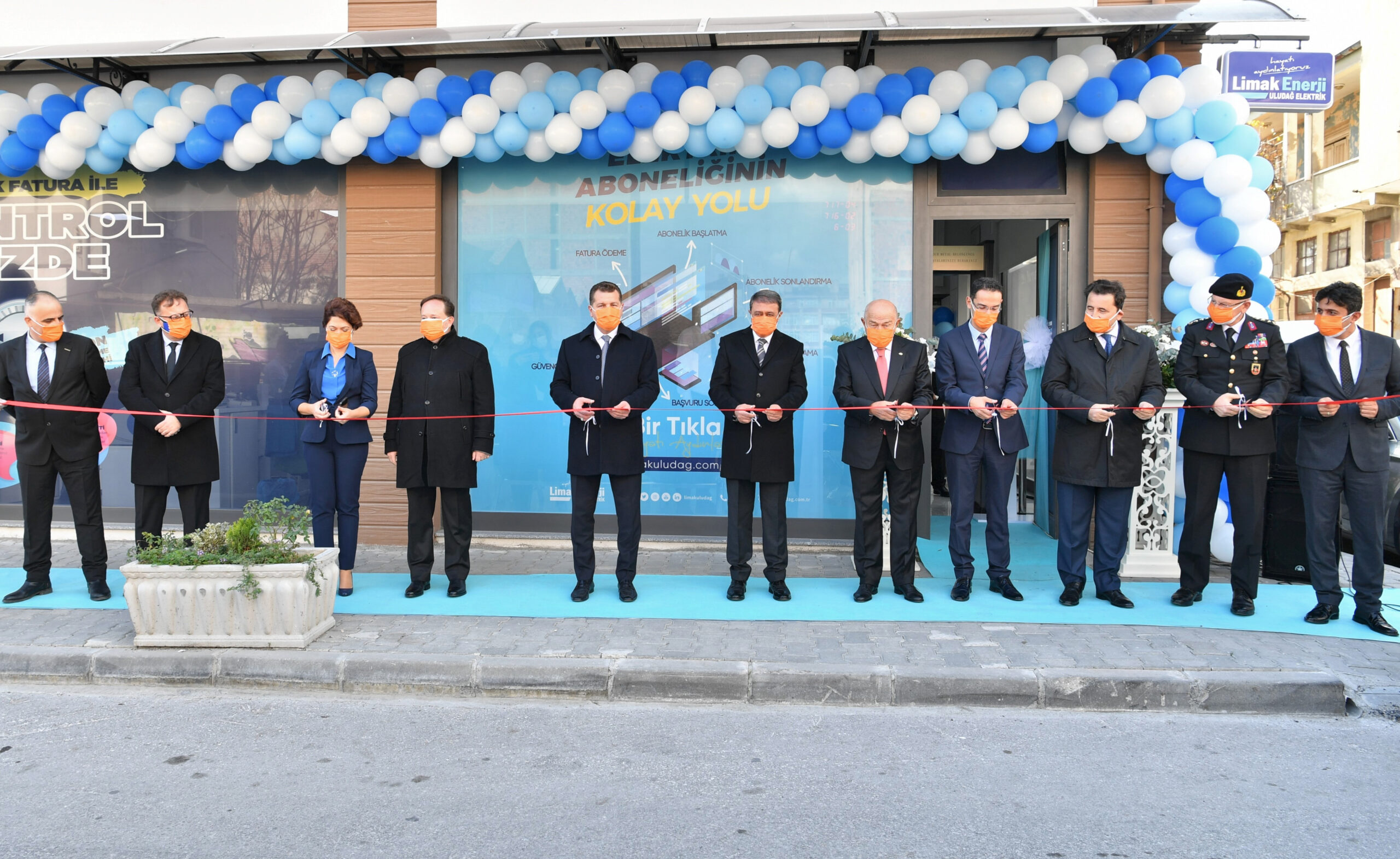 Limak Enerji Balıkesir Bölge Müdürlüğü yeni binası açılışı yapıldı