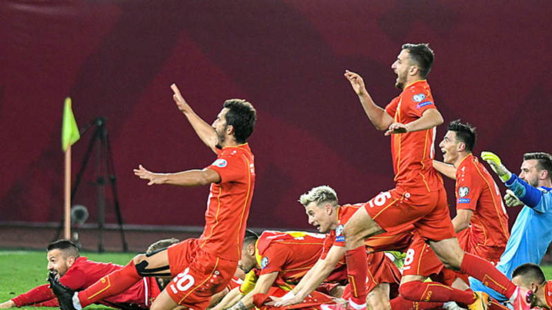 Kuzey Makedonya, Macaristan, Slovakya ve İskoçya play-off finallerini kazanıp dev