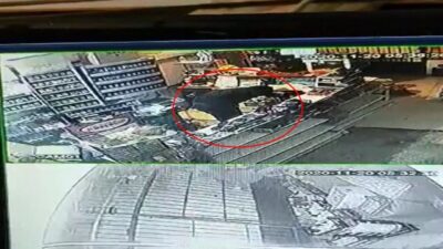 Bursa’da market ve manava giren hırsız kamerada