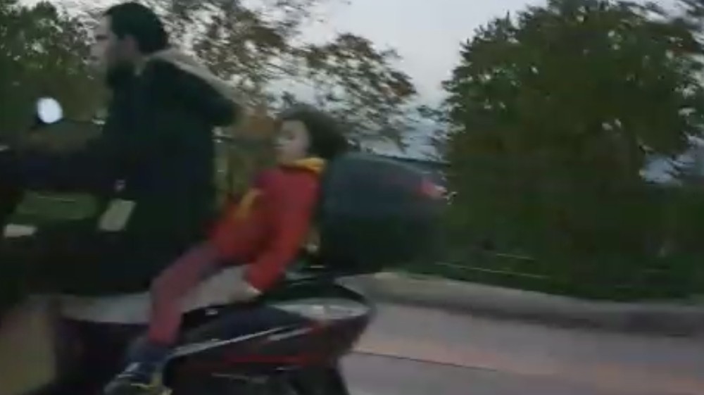 Bursa’da pes dedirten görüntüler!