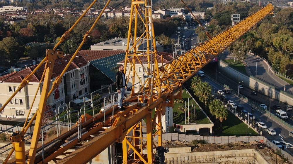 Yer: Bursa… 80 metre yüksekte Ata’ya saygı