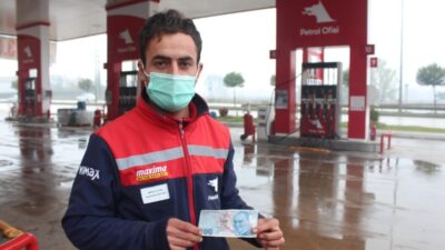 Bursa’da pompacıya sahte para verip gazladı
