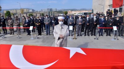 Şehit polise son görev