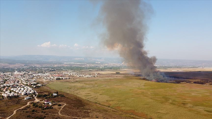 Göksu Deltası’nda yangın