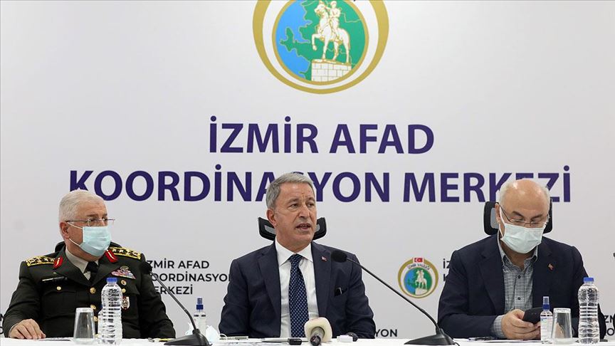 Bakan Akar’dan deprem bölgesinde flaş açıklamalar