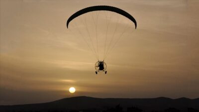 Hatay’da ‘paramotor’ operasyonu