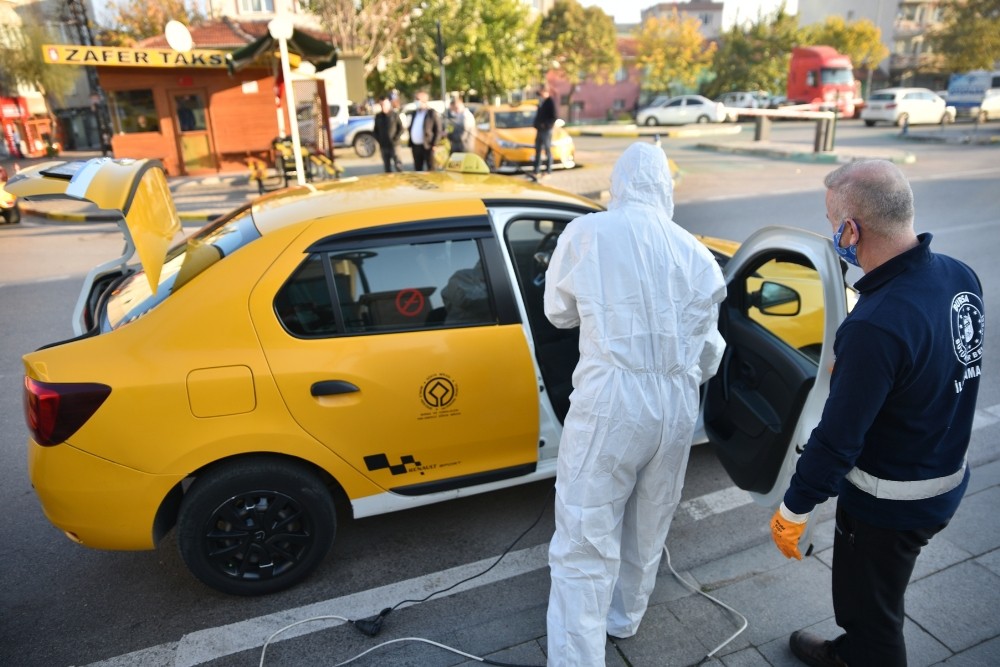 Bursa’da ulaşımda hijyenle koruma kalkanı