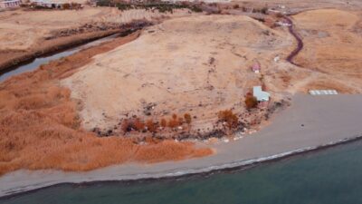 Sular çekilince ortaya çıktı! 2750 yıl öncesine ait