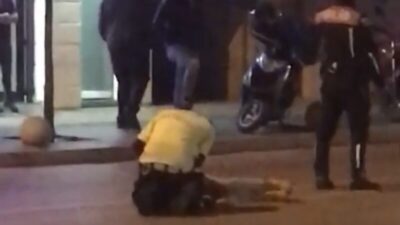 Bursa’da yaralıya ilk müdahaleyi polis yaptı