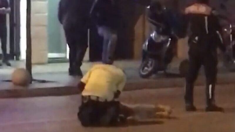 Bursa’da yaralıya ilk müdahaleyi polis yaptı