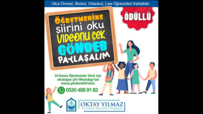 Öğretmenlere en güzel hediye Yıldırım’dan