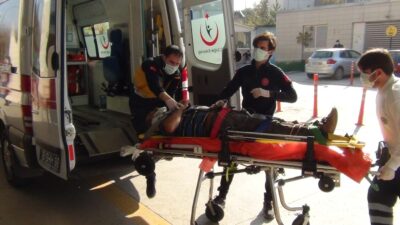 Bursa’da korkunç olay! Metrelerce yüksekten düştü