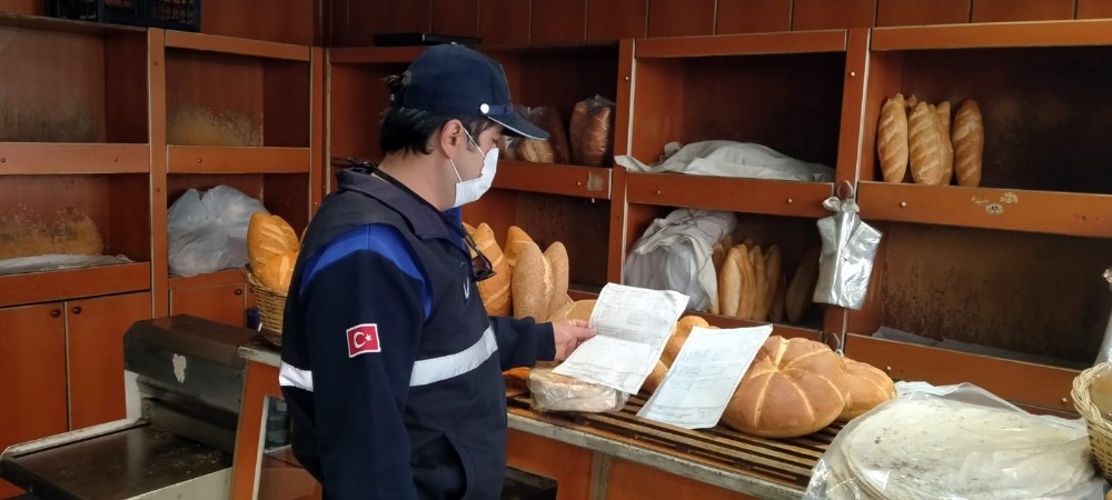 Zabıtadan fırınlara koronavirüs denetimi