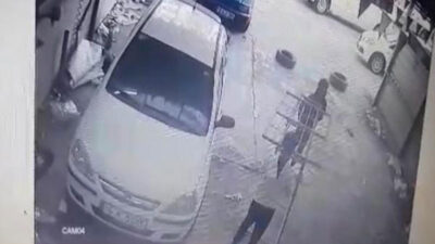 Yer: Bursa… Oto yıkamacıdaki hırsızlık kamerada