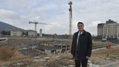 Kent Meydanı’nda kazı bitti inşaat yükselmeye başladı