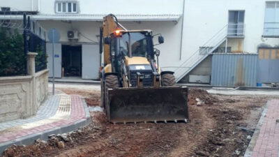 Bozulan yollara anında müdahale