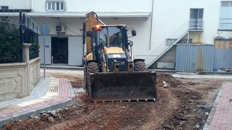 Bozulan yollara anında müdahale