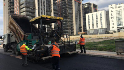 Panayır sokakları yenilendi