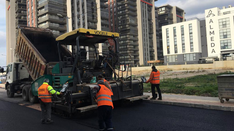 Panayır sokakları yenilendi