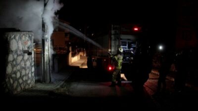 Bursa’da korkutan yangın! Vatandaşlar tahliye edildi