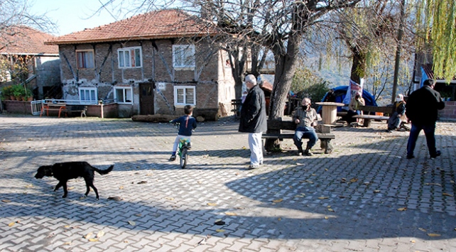 Virüsün görülmediği köye yoğun talep var