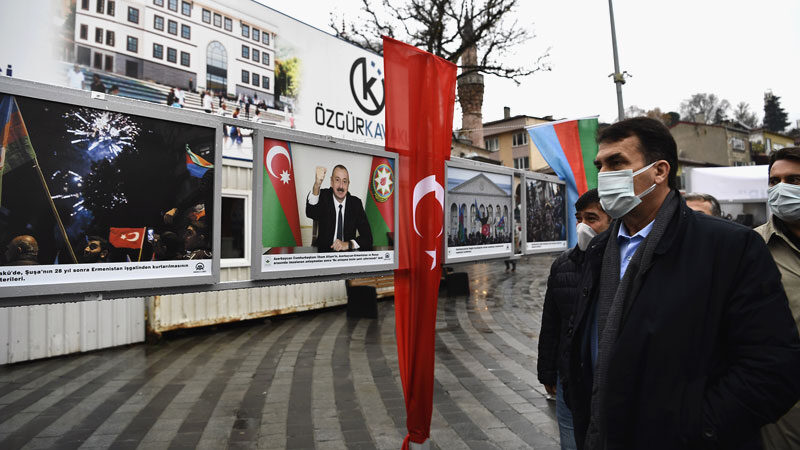 Osmangazi Belediyesi’nin kardeş ülke Azerbaycan’ın şanlı Karabağ zaferi anısına hazırladığı