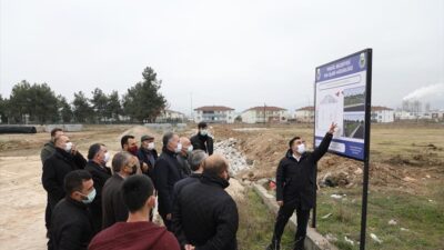 Alanyurt Spor Sahasının yapımına başlandı