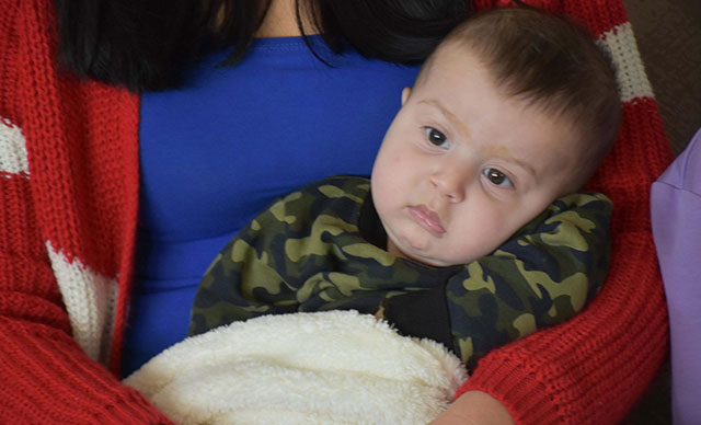 Rüzgar bebek ‘nefese’ muhtaç