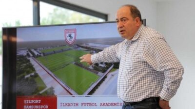 TFF 1. Lig ekiplerinden Yılport Samsunspor'un kulüp başkan yardımcısı Mustafa