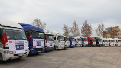 Suriye’ye ‘kardeşlik üşümesin’ konvoyu