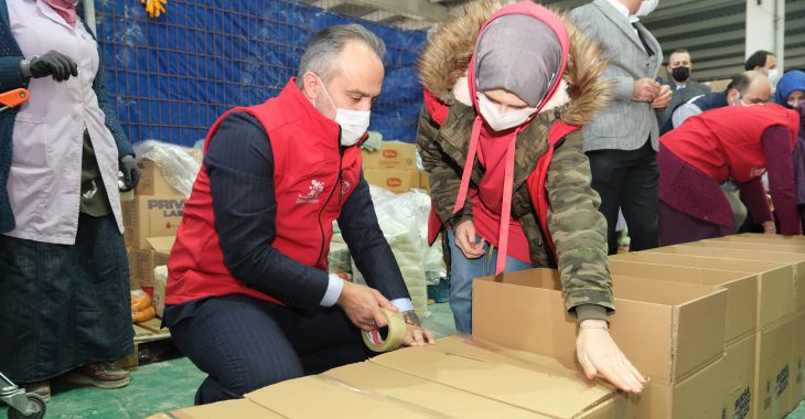 İmece geleneğiyle Bursa’da gönüller bir oldu