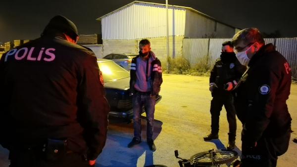 Yer: Bursa… Bisikletten düşünce yakalandı, üzerinden uyuşturucu çıktı