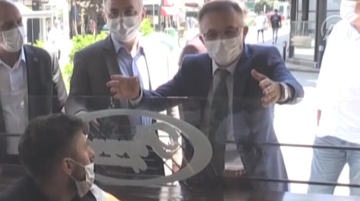 Kurallara uymayan polisler Rize Valisi’ne yakalandı! Cezayı kestirdi, sonra…